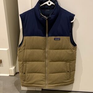 Patagonia downdrift Men's medium reversible Two-Tone Puffer Vest